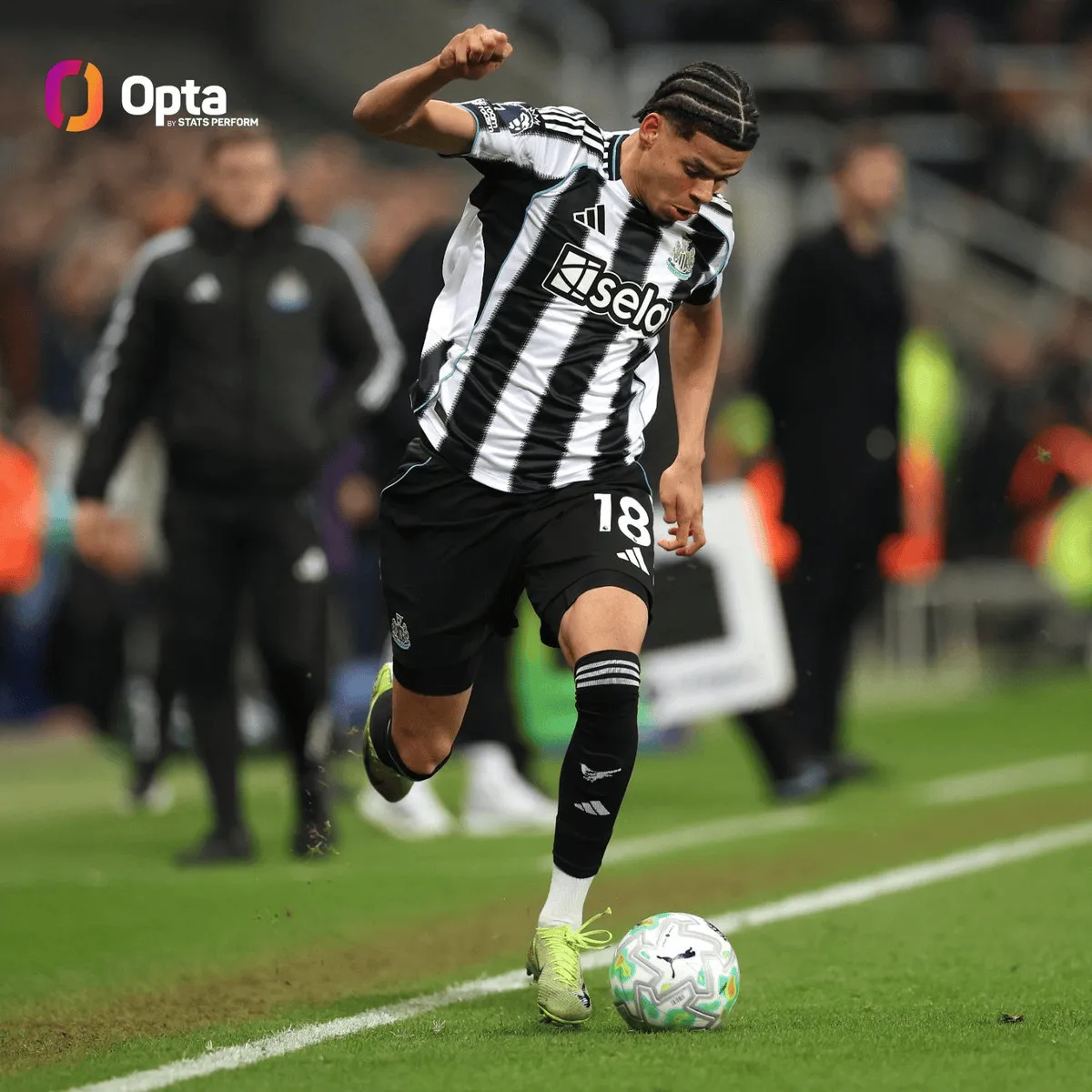 世界杯官方会员-36.3km/h,奥苏拉创造本赛季英超前锋的最高速度纪录